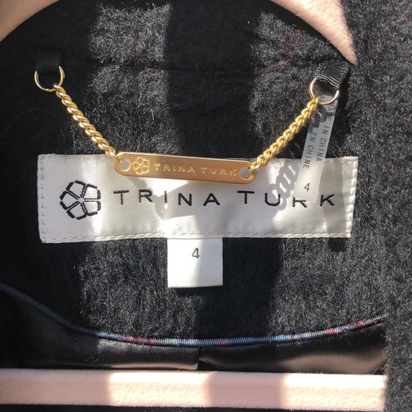 Gorgeous Trina Turk Delaney Alpaca wrap coat - Picture 5 of 8